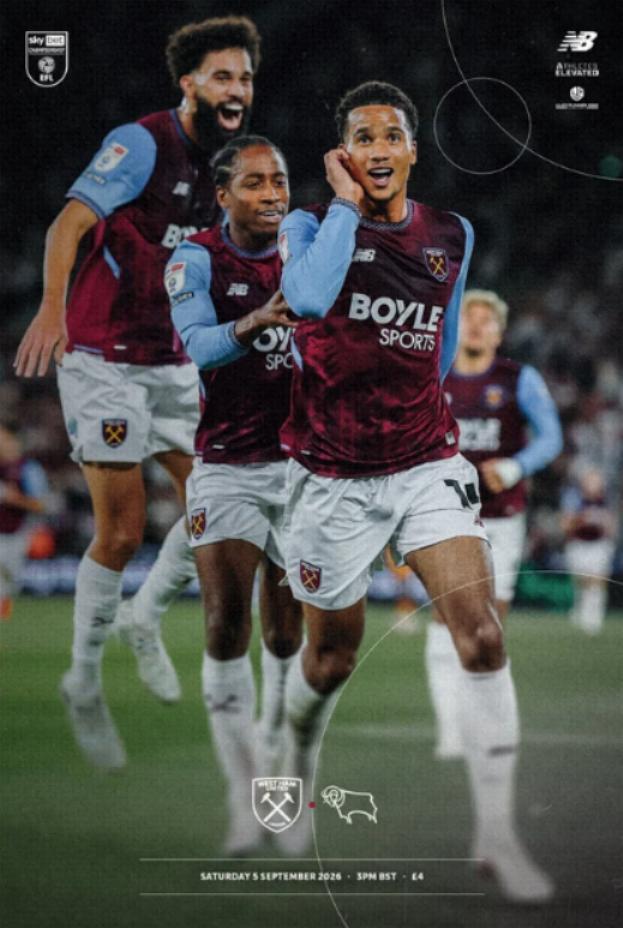 WEST HAM v DERBY COUNTY 2026/27